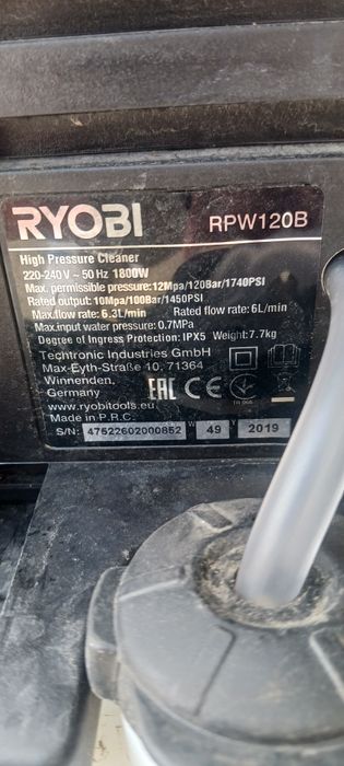 Vendo lavadora de alta pressao