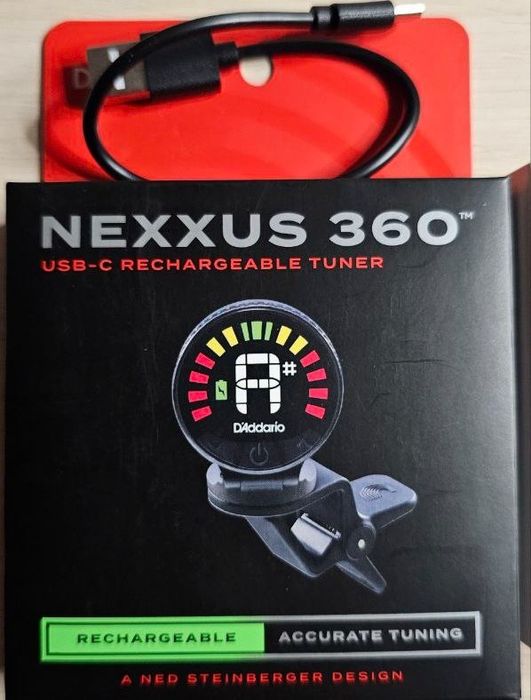 Гитарный тюнер "D'addario" Nexxus 360 (новый)