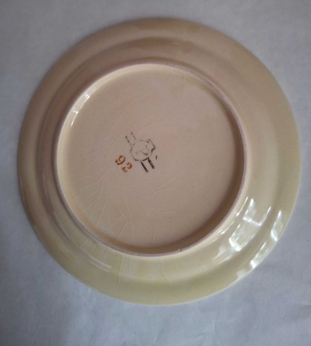 Filiżanka i spodek porcelit Pruszków