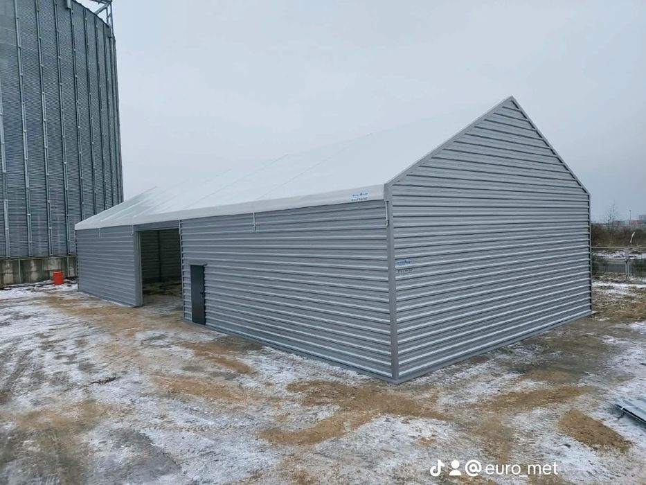 Hala namiotowa  dostępna od ręki 10x25x4 magazyn EURO-MET