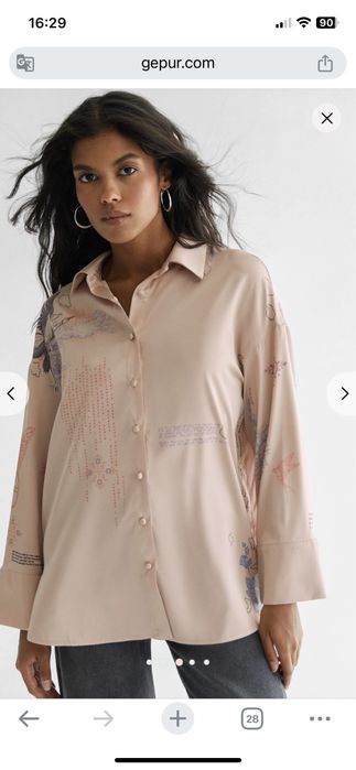 Блуза Gepur душа розмір С