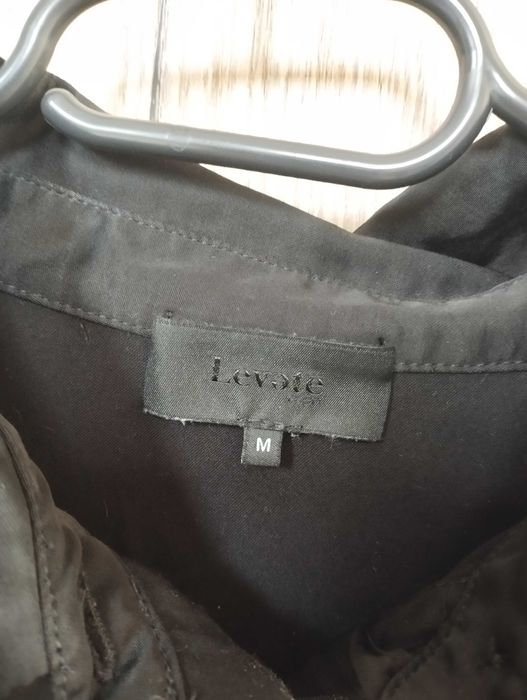 Koszula czarna klasyczna levete rozmiar M