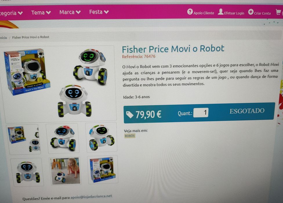Fisher Price Movi o Robot