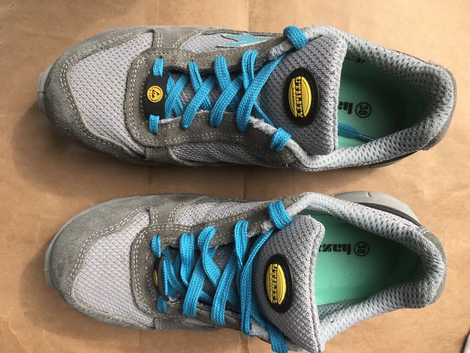Кросівки унісекс робочі як НОВІ захист носка 38р24см Diadora Utility