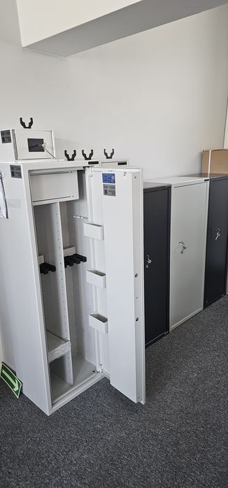 Sejf na BROŃ MYŚLIWSKĄ | Klasa S1 | ELEKTRONICZNY | Szafa na broń