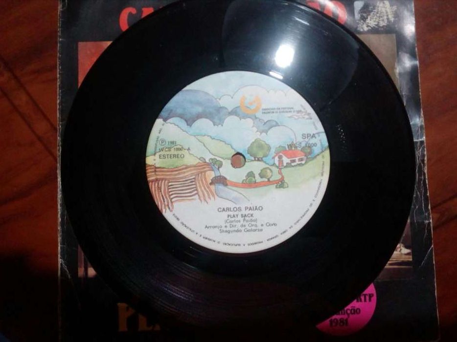 3 Discos vinil antigos