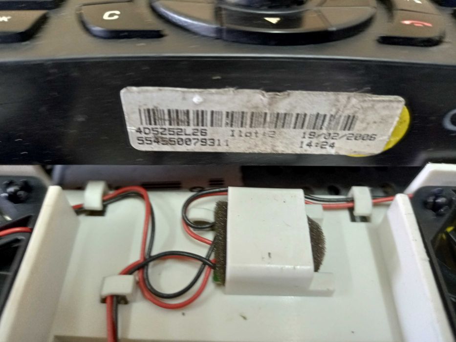 Peugeot 407 Radio nawigacja oryginał wyświetlacz D N3 RT3 panel