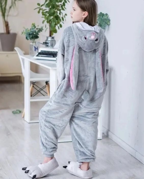 Піжама зимня, піжама зайчик, піжама кігурумі