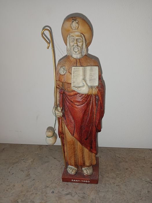 Imagens religiosas em marfiniti, 25cm