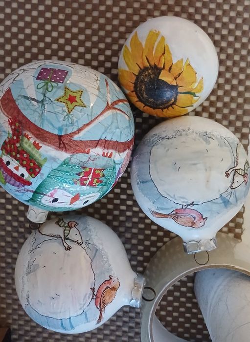 Новогодние шари СССР Новорічні кульки