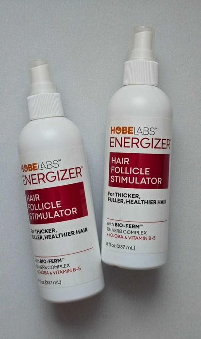 Hobe Labs, Energizer ХІТ стимулятор росту волосся з олією жожоба та B5 ...
