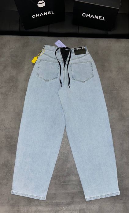 Джинси штани Mugler мюглер Lace jeans преміум якість