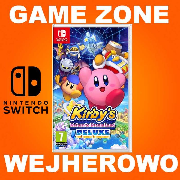 Kirby's Return to Dream Land Deluxe Nintendo SWITCH + Lite + Oled