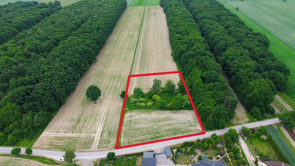 Łęczyca działka siedliskowa o powierzchni 4861 m²