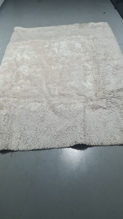 Tapete 3x2m branco creme