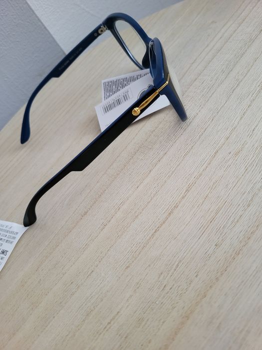 Okulary damskie zerówki kocie oczy