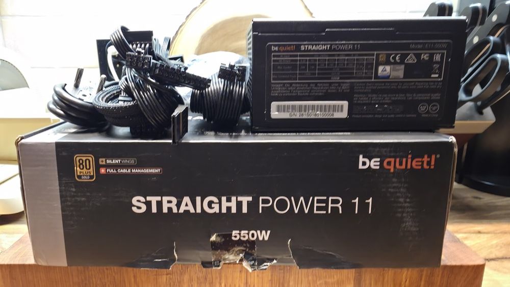 Zasilacz komputerowy - be quiet! Straight Power 11  550W Gwarancja