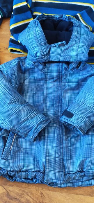 Sg Zestaw ubrań 86 kurtka 86  bluza 86 polar 86 spodnie 86 koszula 86