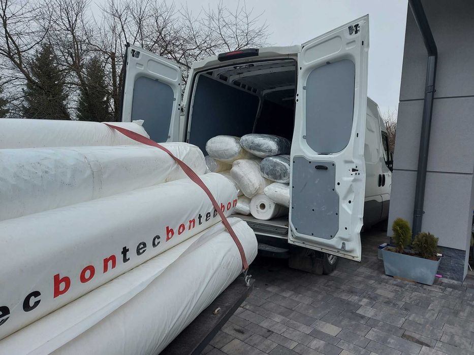 Geowłóknina POLIPROPYLEN 12kN /m2 Do 6m szerokości NAJSILNIEJSZA