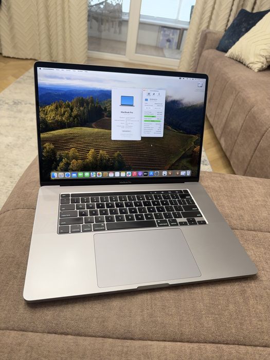 MacBook Pro 16 2019 A2141 i7 2.6 | 16gb | SSD 512Gb 94% АКБ 135 циклів