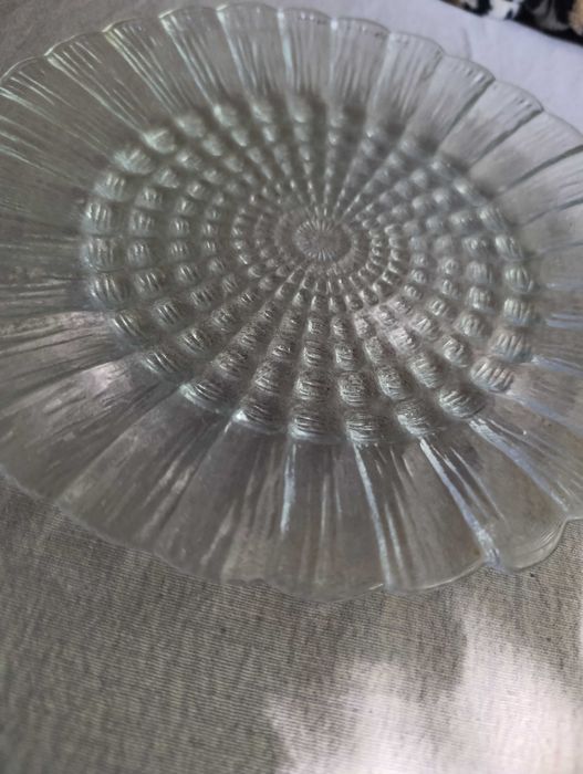 duża patera CORA jasnoniebieska  HSG Ząbkowice