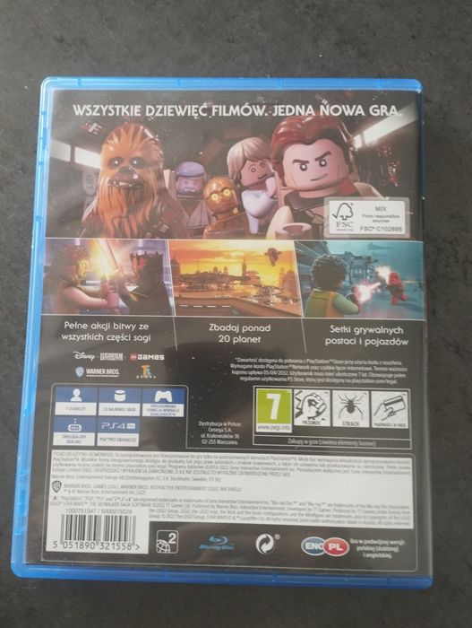 LEGO star wars saga skywalkerów ps4