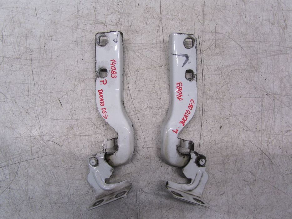 fiat ducato 06-> eu zawiasy maski l-p