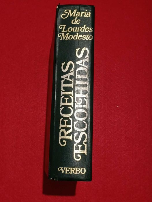 Livro Receitas Escolhidas Maria de Lurdes Modesto