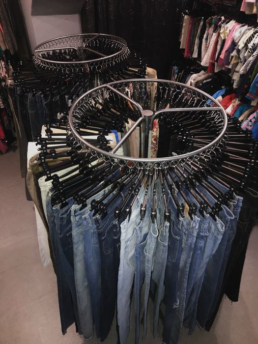 Stojak obrotowy metalowy