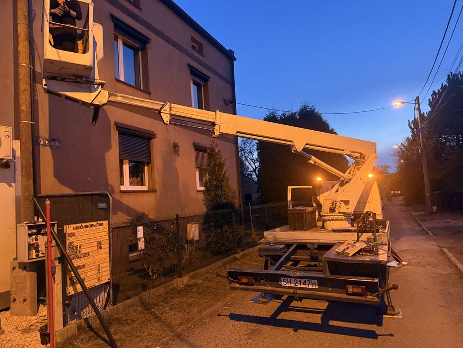 Zwyzka Podnosnik koszowy 18m