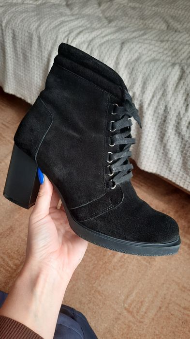 Черевики замшеві жіночі весна/осінь