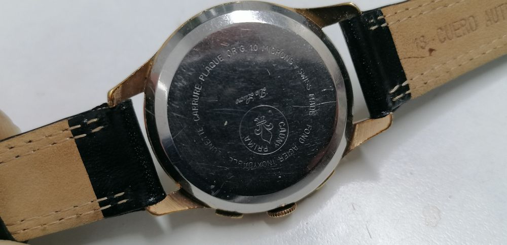 Relógio cauny cronógrafo para restauro