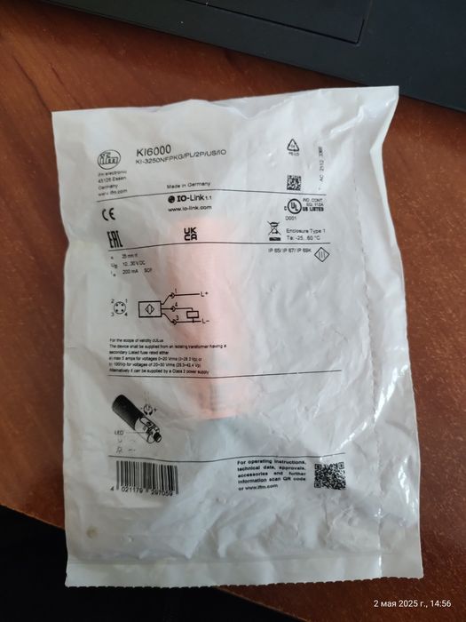 Ємнісний датчик IFM Electronic KI6000 (made in Germany)