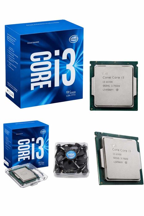 Processador Intel Core i3-6100 – 3.7 GHz