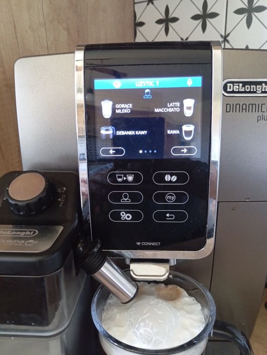 Ekspres DeLonghi dynamica plus  Bluetooth gwarancja