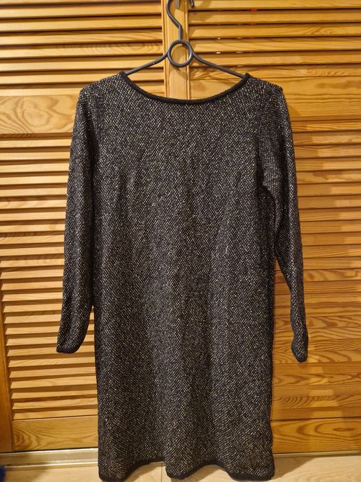 Błyszcząca sukienka Massimo Dutti, rozmiar S