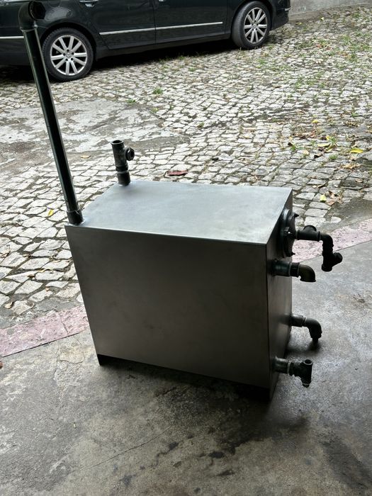 Deposito em inox NOVO