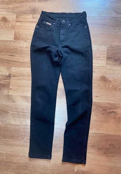Wrangler s xs roxanne jeansy dzins basic 90s 00s wysoki stan quality