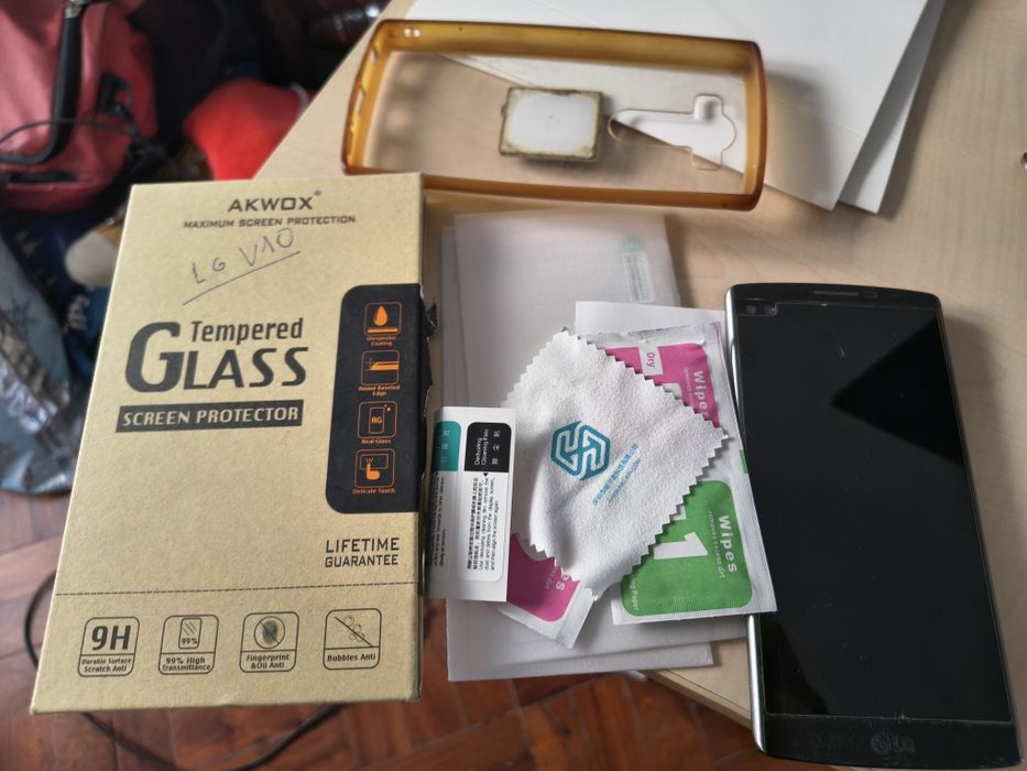LG V10 funcional mas a precisar de bateria nova. Usado