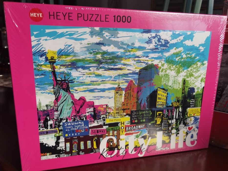 Puzzles de 1000 novos com envolcro