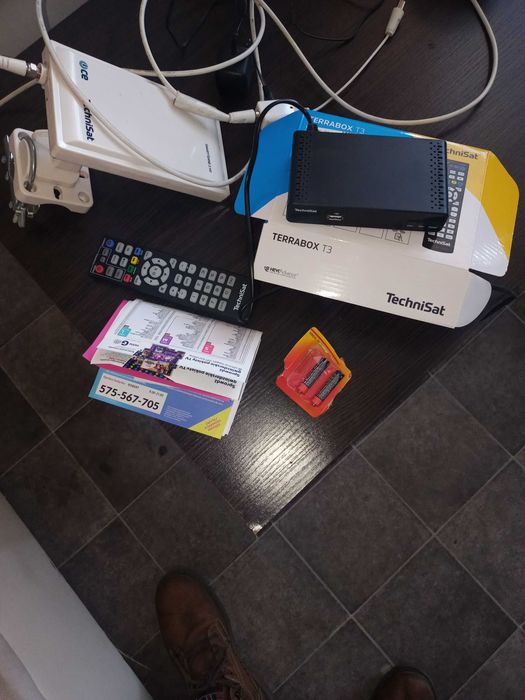 Dekoder i antena Technisat