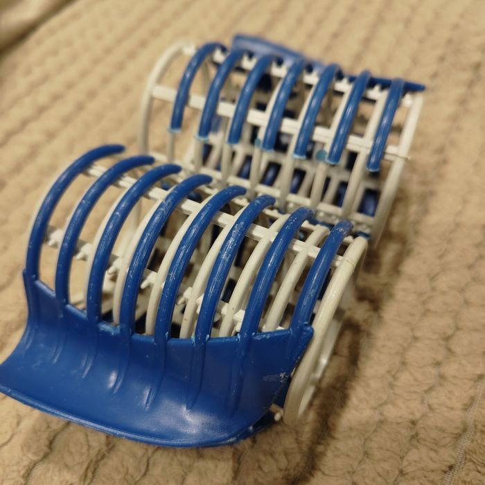 Бігуді, браш з крабіком 40мм