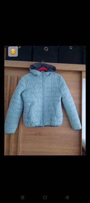 Kurtka damska niebieska