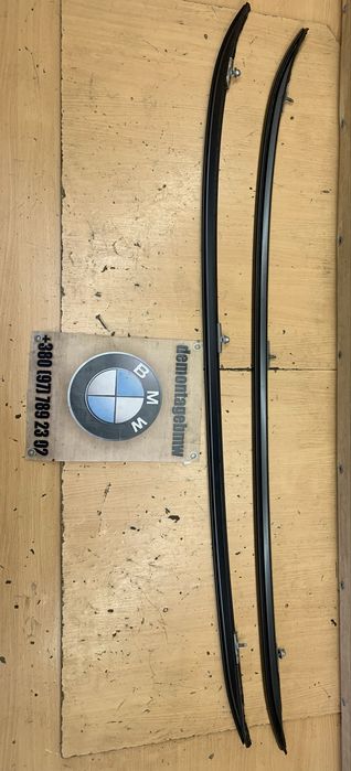 Рейлінги чорні на дах BMW F31 рейлинги БМВ Ф31