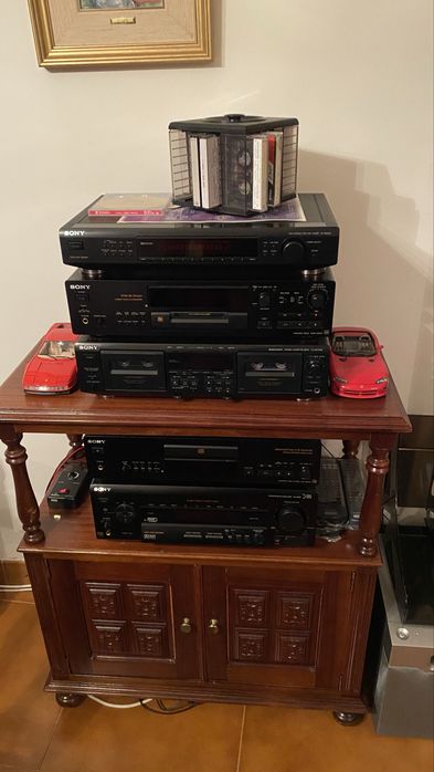 Sistema Hifi Sony QS + Colunas Bose+Sub Woofer