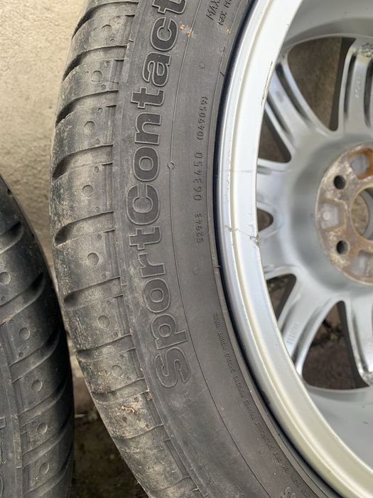 Kola felgi aluminiowe Audi 235/45R17 opony Continental