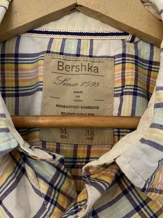 Camisa ao xadrez da Bershka