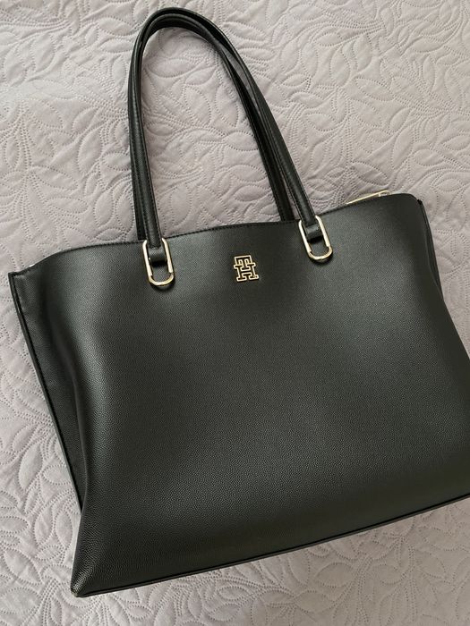 Сумка черная шопер