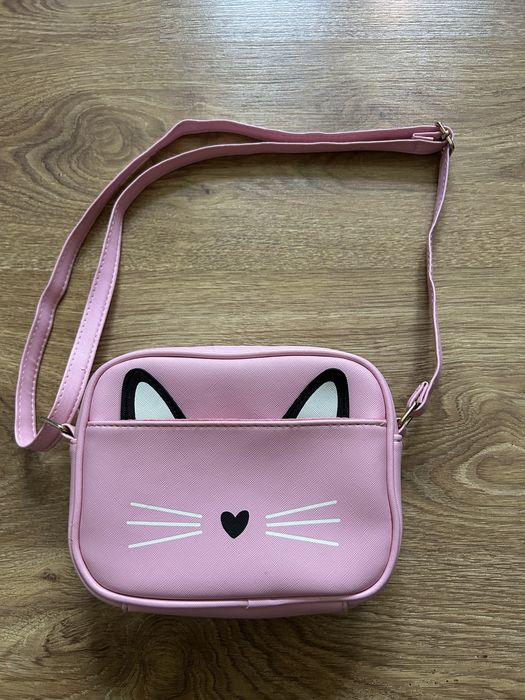 Różowa Torebka Torebeczka dziewczęca kotek Cool Club