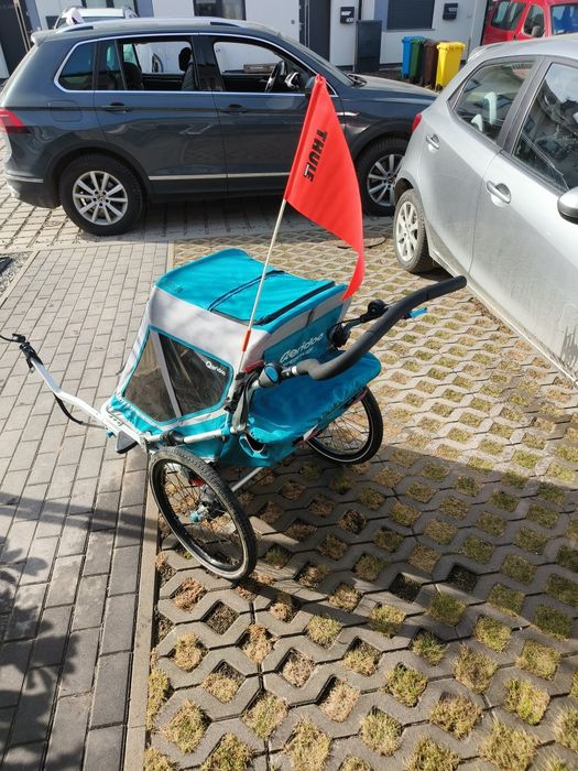 Przyczepka rowerowa, wózek biegowy  Qeridoo Speedkid 1